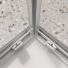 Душевой уголок BELBAGNO LUCE-AH-22-125/105-C-Cr