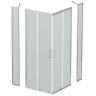 Душевой уголок BELBAGNO LUCE-AH-22-130/100-C-Cr